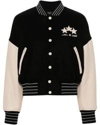 Amiri - Bomber Stars Con Design Color-Block - Lyst