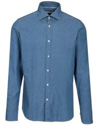 Al Duca d'Aosta - Denim Shirt - Lyst