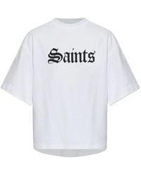 AllSaints - Saint Amelie Printed T-Shirt - Lyst