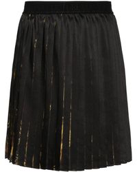 Versace - Minifalda con estampado Watercolour Couture - Lyst