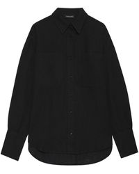 Anine Bing - Long-Sleeve Linen Shirt - Lyst
