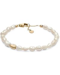 Skagen - Bracelet En Perles D'Eau Douce - Lyst
