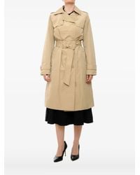 Michael Kors - Belted Double-Breasted Trench Coat - Lyst
