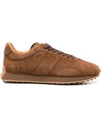 Tod's - Logo-Debossed Panelled Sneakers - Lyst
