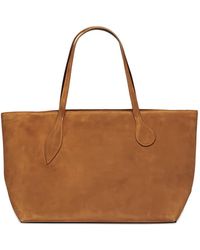 Liffner - Sac Cabas Rhum Sprout En Cuir De Veau Suédé - Lyst