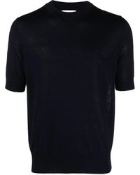 Ballantyne - Fine-Knit Wool T-Shirt - Lyst