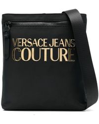 Versace Jeans Couture - Borsa messenger con applicazione - Lyst
