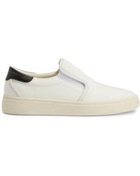 Giuseppe Zanotti - Gz94 Leather Slip-On Sneakers - Lyst