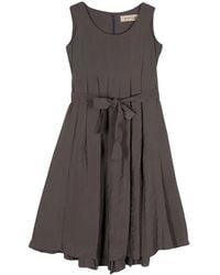 Blanca Vita - Sleeveless Pleated Midi Dress - Lyst