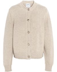 Barrie - Chunky Cashmere Cardigan - Lyst