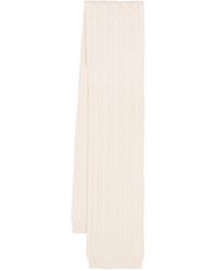 Sunspel - Cable-knit Wool Scarf - Lyst