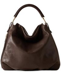 Borbonese - Medium Bice Leather Slouchy Tote Bag - Lyst