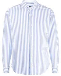 Fedeli - Stripe-Pattern Long-Sleeve Shirt - Lyst