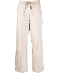 Brunello Cucinelli - Drawstring Wide-Leg Track Pants - Lyst