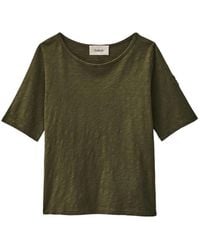 Ba&sh - Vina Emblem-Detail Crew-Neck T-Shirt - Lyst
