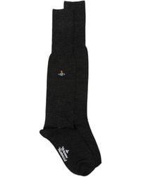 Vivienne Westwood - Orb-Embroidered Socks - Lyst