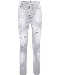 DSquared² - Cool Guy Mid-Rise Slim-Fit Jeans - Lyst