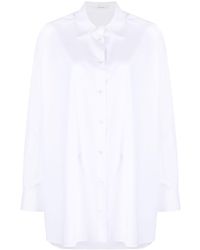 The Row - Long-sleeve Cotton Shirt - Lyst