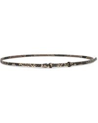 Dries Van Noten - Printed Leather Belt - Lyst