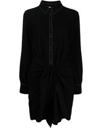 Cinq À Sept - Gabby タイウエスト シャツドレス - Lyst