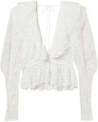 Twinset - Blouse À Design Tressé - Lyst