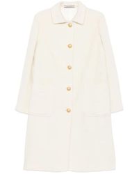 Tagliatore - Buttoned Coat - Lyst