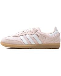 adidas - Samba Og Zigzag Striped Sneakers - Lyst