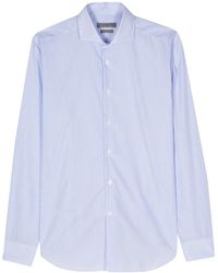 Corneliani - Striped Cotton Shirt - Lyst