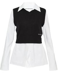 Alexander Wang - Layered Long-Sleeve Shirt - Lyst