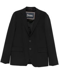 Herno - Notched-Lapel Single-Breasted Jacket - Lyst