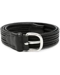 Eraldo - Woven-Design Buckle-Fastening Belt - Lyst