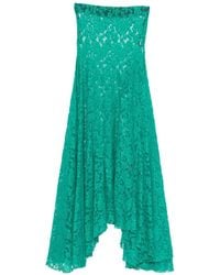BARBARA BOLOGNA - Floral-Lace Asymmetric Skirt - Lyst