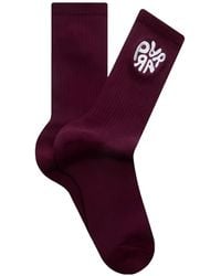 by Parra - 1976 Logo-Embroidered Ribbed Socks - Lyst
