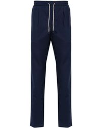 BOGGI - Wool Tapered Trousers - Lyst