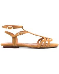 Chie Mihara - Sandalias Yael planas - Lyst