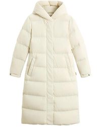Woolrich - Cappotto Cloud Madison Trapuntato Con Cappuccio - Lyst