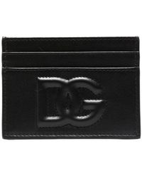 Dolce & Gabbana - Card Holder With Embossed Logo - Lyst