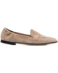 Pomme D ́Or - Suède Loafers - Lyst