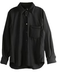 Comme des Garçons - Long-Sleeve Chest-Pocket Shirt - Lyst