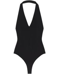 A.L.C. - Body Lila con cuello halter - Lyst