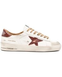Golden Goose - Baskets Stardan En Cuir - Lyst