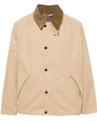 Barbour - Chaqueta Tipo Gabardina Con Botones De Presión - Lyst