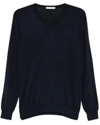 Kangra - V-Neck Long-Sleeve Sweater - Lyst