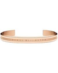 Daniel Wellington - Elan Logo-Engraved Cuff Bracelet - Lyst