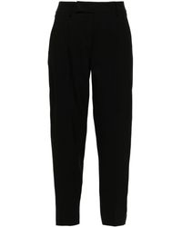 PT Torino - Crepe Tailored Trousers - Lyst