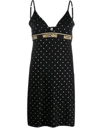Moschino - Kleid mit Polka Dots - Lyst