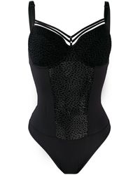 Marlies Dekkers Sujetador estilo balconette Feline Jazz - Negro