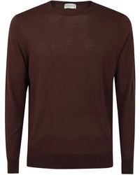 Ballantyne - Fein gestrickter Pullover - Lyst
