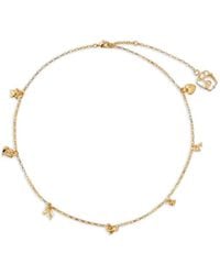 Burberry - Mini Charm Necklace - Lyst