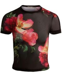 Alice + Olivia - Printed Top - Lyst
